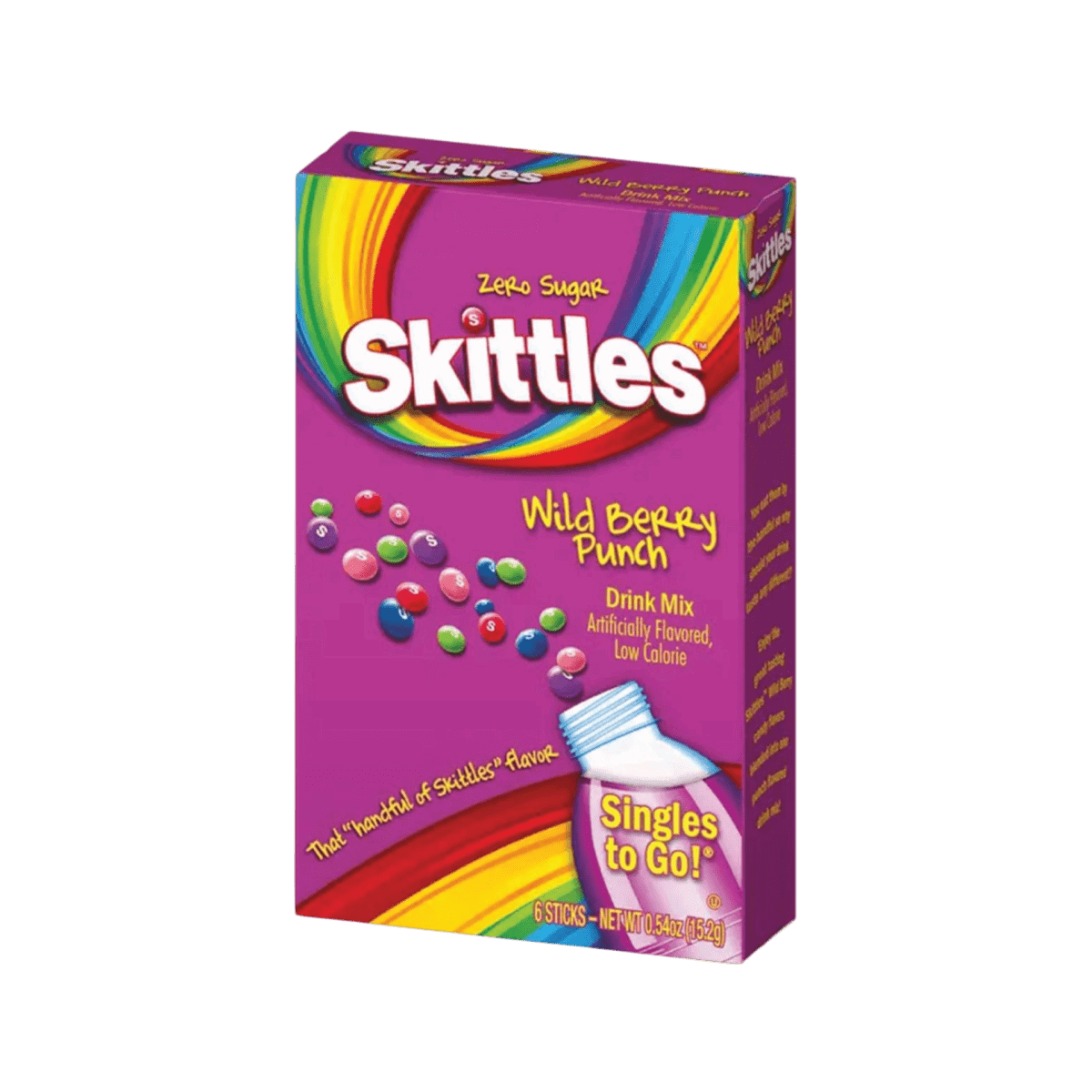 Skittles Wild Berry Punch Drink Mix Sticks 15.2 g