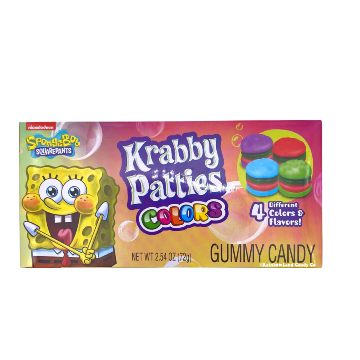 Spongebob Squarepants Krabby Patties Colors 72g