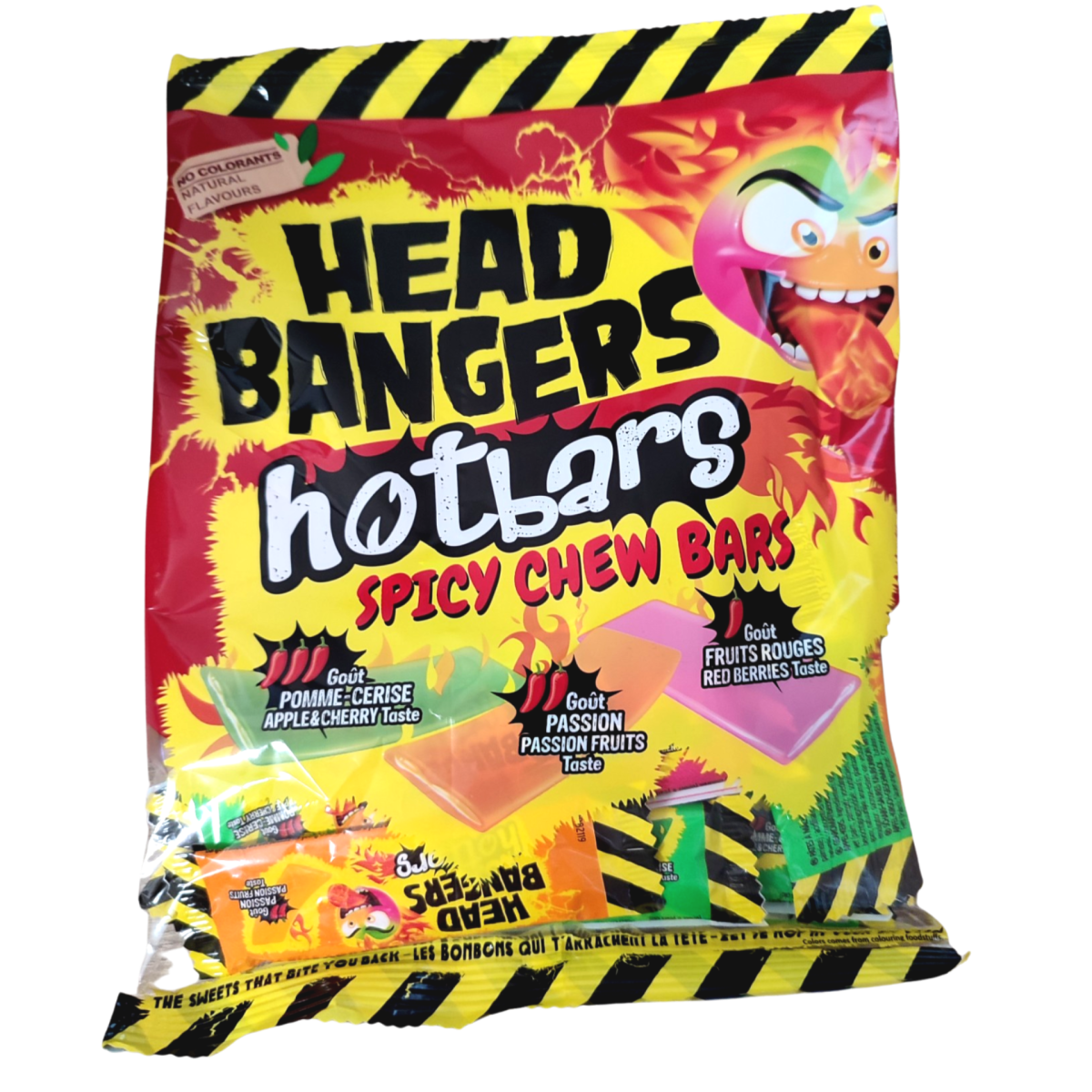 Head Bangers Hotbars Spicy Chew Bars 180 g