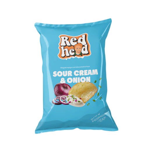 Redhead Sour Cream & Onion 150 g