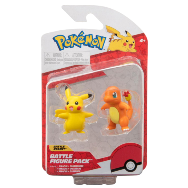 Pokémon Battle Figure Pack Pikachu & Charmander