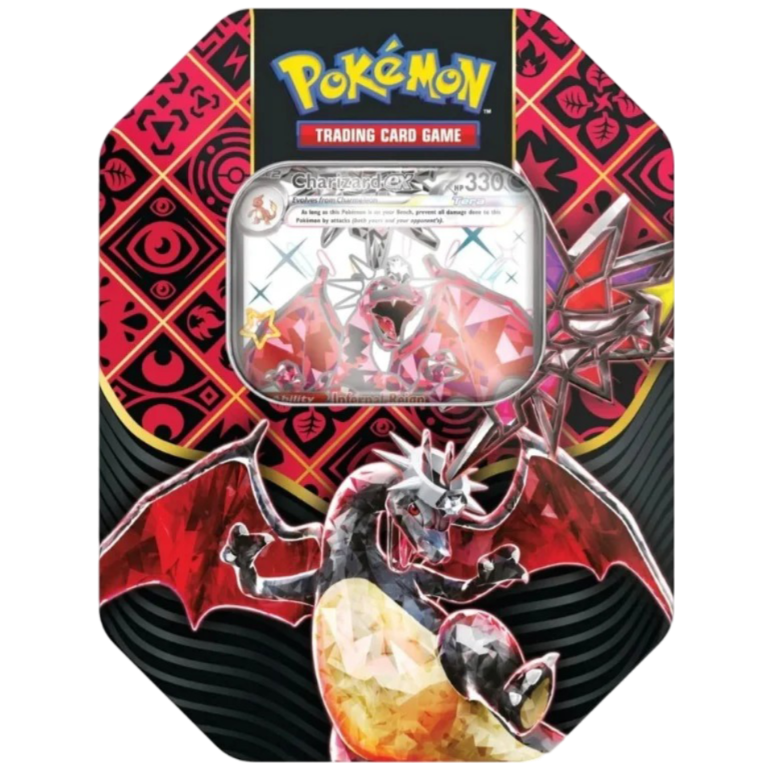 Pokémon Scarlet & Violet - Paldean Fates Tin Box - Charizard EX