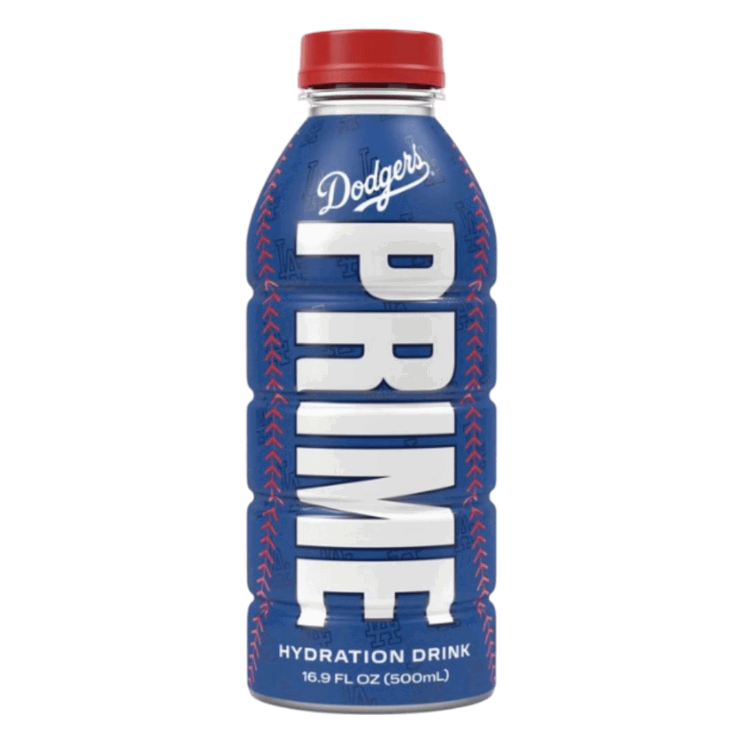 Prime Hydration LA Dodgers Blue Import från USA 500 ml