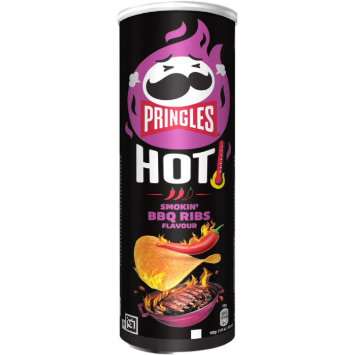 Pringles Hot Smokin' BBQ RIBS 160 g