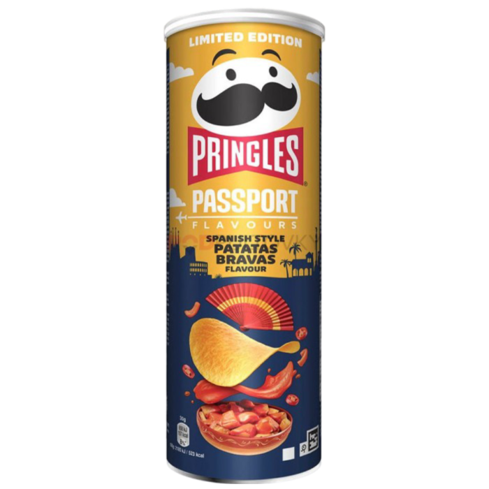 Pringles Passport Spanish Style Patatas Bravas 165 g