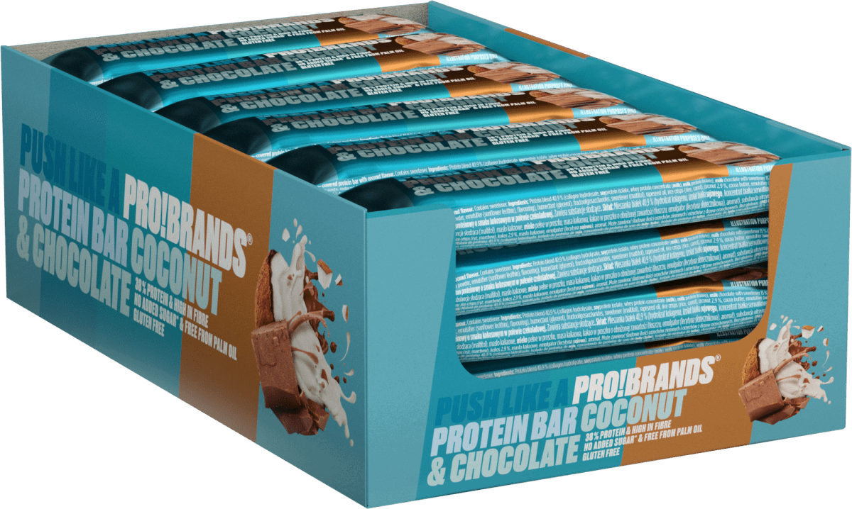 Probrands Protein Bar Coconut 45 g 24-Pack