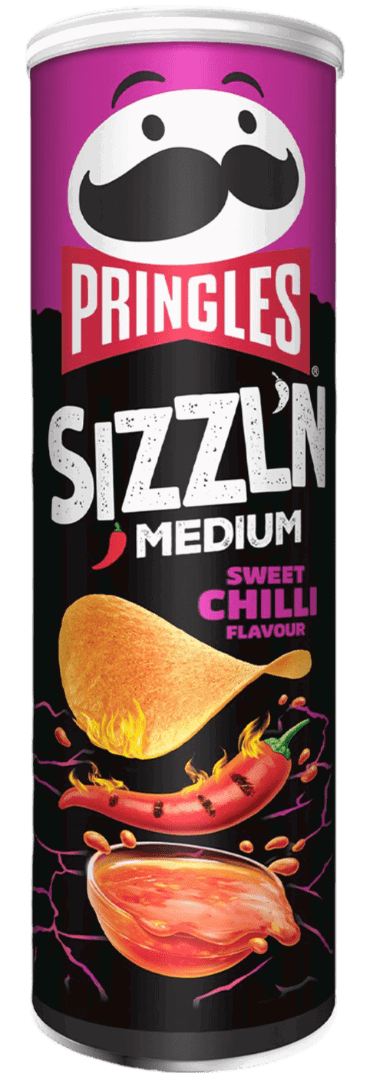 Pringles Sizzl'N Medium Sweet Chilli 180 g