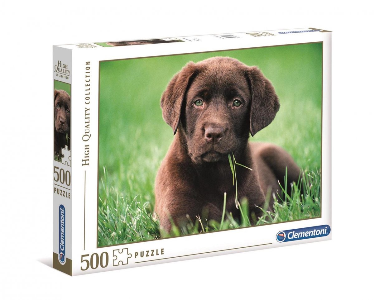 Clementoni High Quality Collection Chocolate Puppy 500 Bitars Pussel