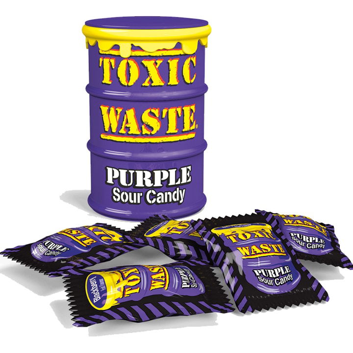 Toxic Waste Purple Sour Candy 42 g