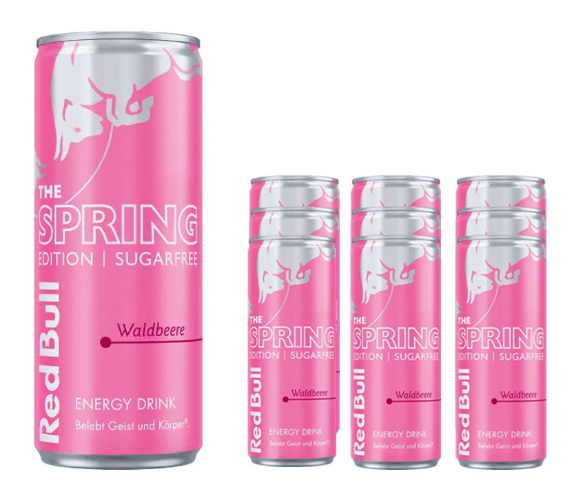 Red Bull Spring Edition Wild Berry Zero Sugar 250 ml