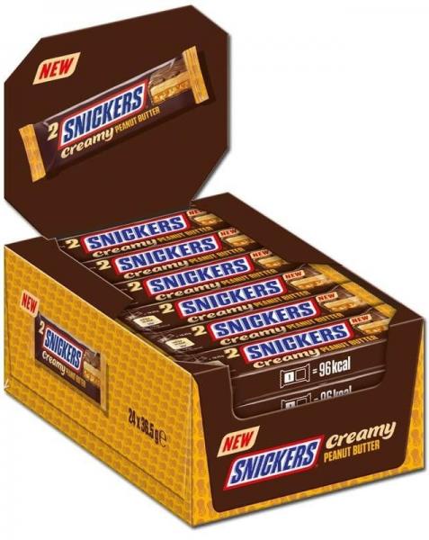 Snickers Creamy Peanut Butter 54,75 g 32-Pack