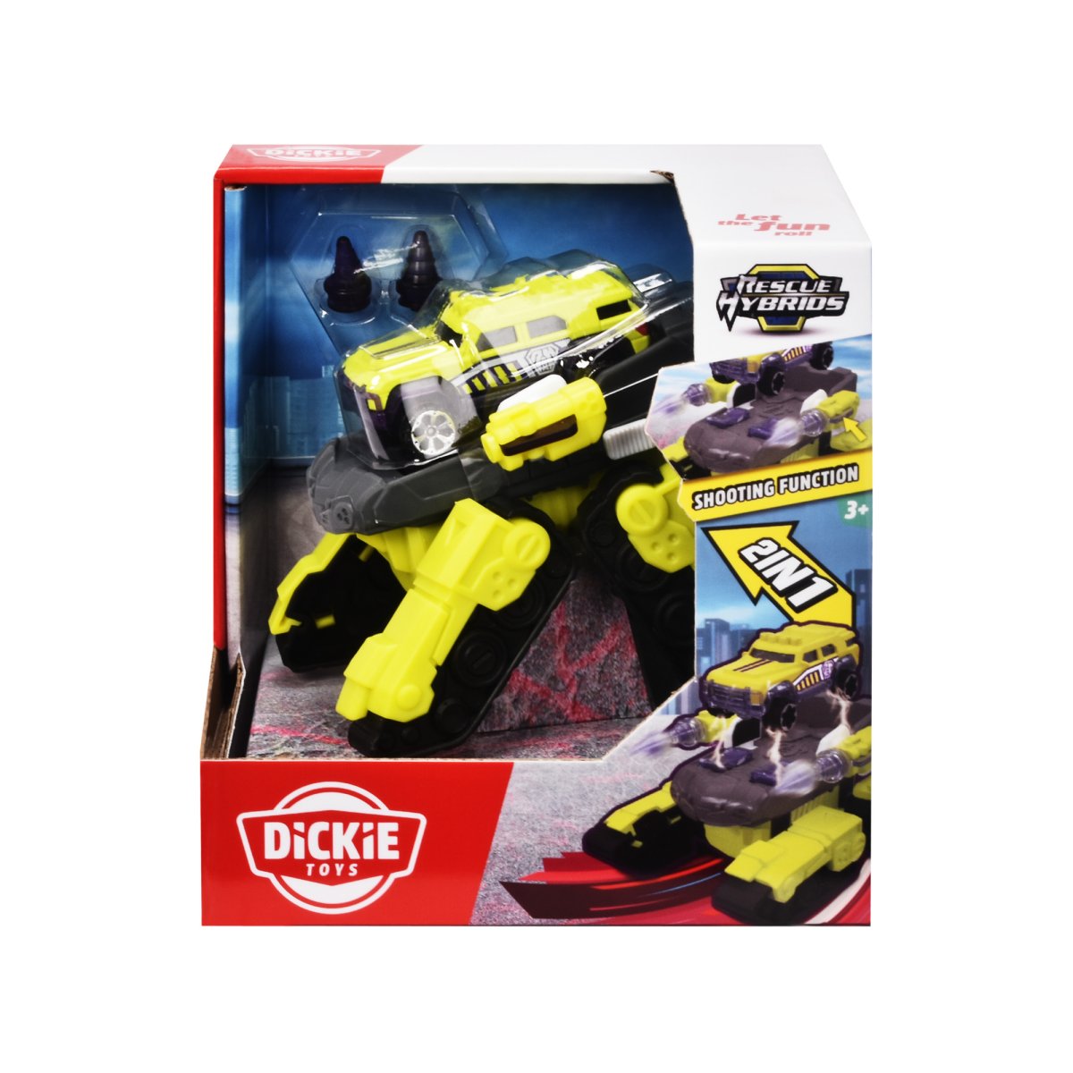 Dickie Toys Rescue Hybrids Spindelpansarvagn