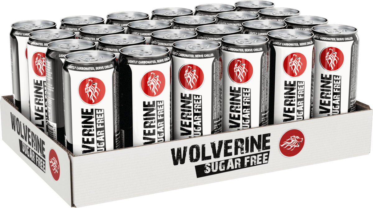 Wolverine Energy Sugarefree 24 x 250 ml