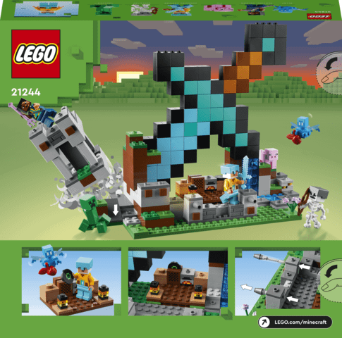 LEGO Minecraft Svärdsutposten 21244