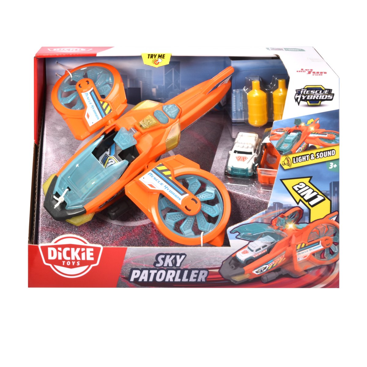 Dickie Toys Rescue Hybrids Robotsvävare