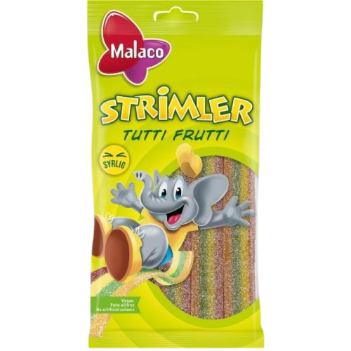 Malaco Strimler Tutti Frutti 80 g