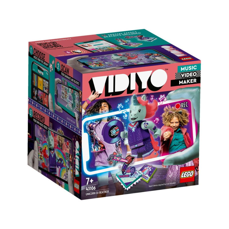 LEGO Vidiyo Unicorn DJ Beatbox 43106