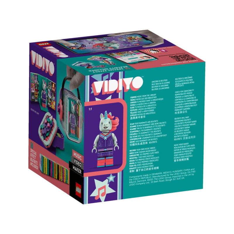 LEGO Vidiyo Unicorn DJ Beatbox 43106