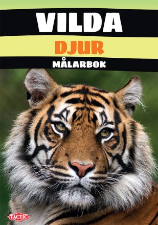 Vilda Djur Målarbok