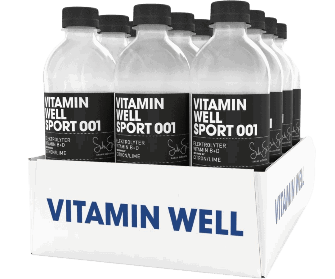 Vitamin Well Sport 001 500 ml 12-Pack