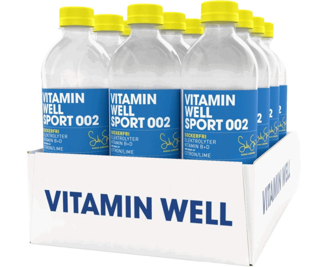 Vitamin Well Sport 002 500 ml 12-Pack