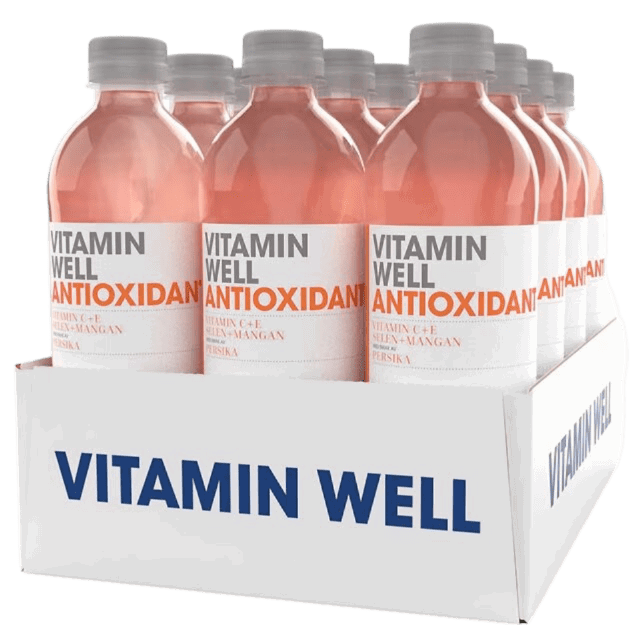 Vitamin Well Antioxidant 500 ml 12-Pack