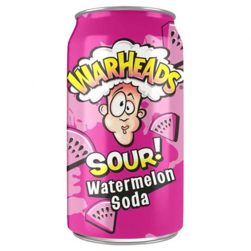 Warheads Sour Watermelon Soda 355 ml