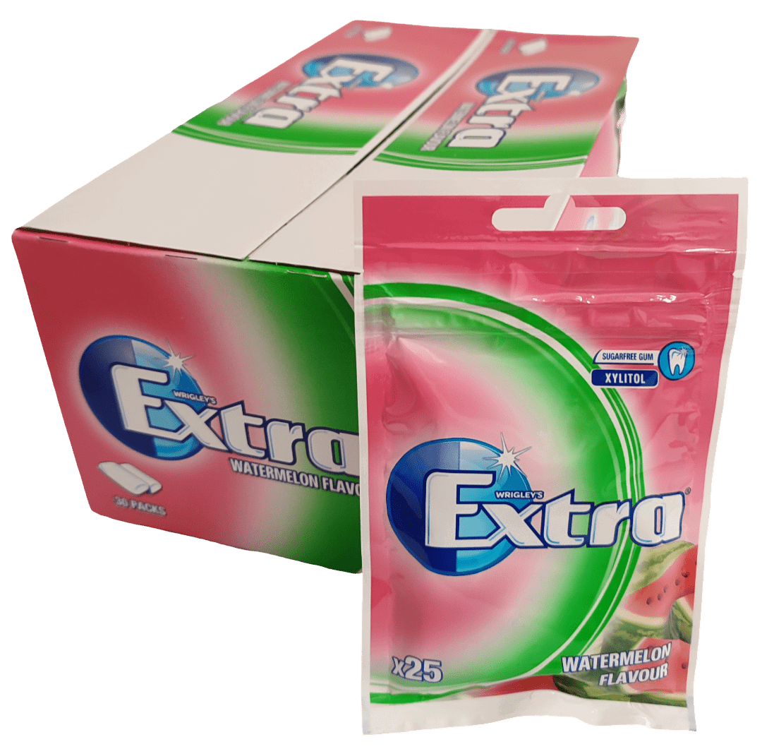 Extra Watermelon Tuggummipåse 29g 30-Pack