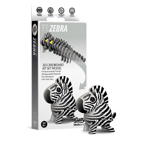 Zebra 3D-Pussel