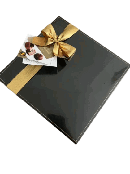 Delafaille Chocolatier Belgium Pralines Black Box 200g (Bäst Före Passerat)