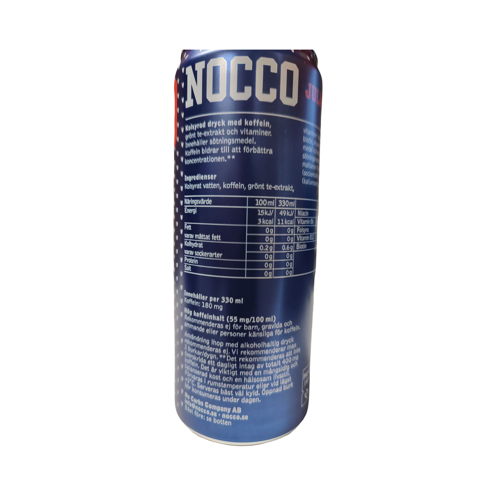 NOCCO Julmust Christmas Edition 330 ml