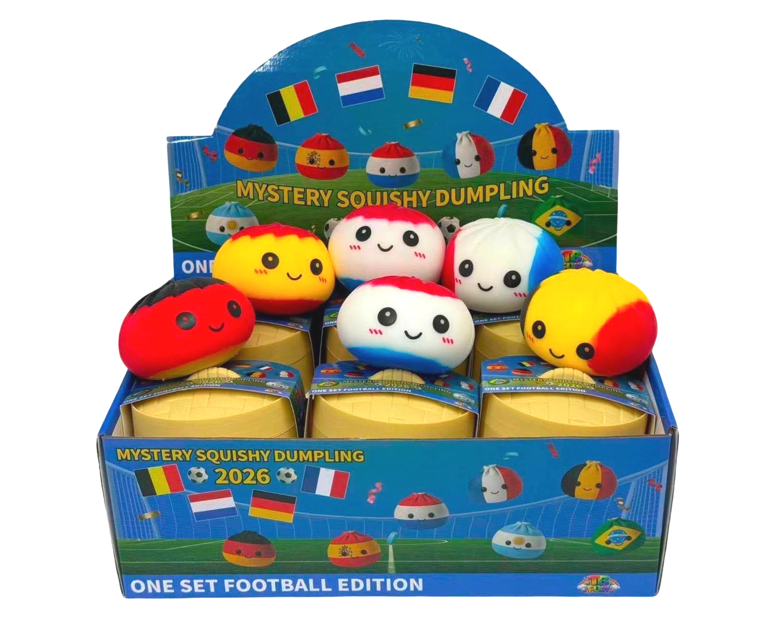 Mystery Squishy Dumpling - One Set Football Edition 2026