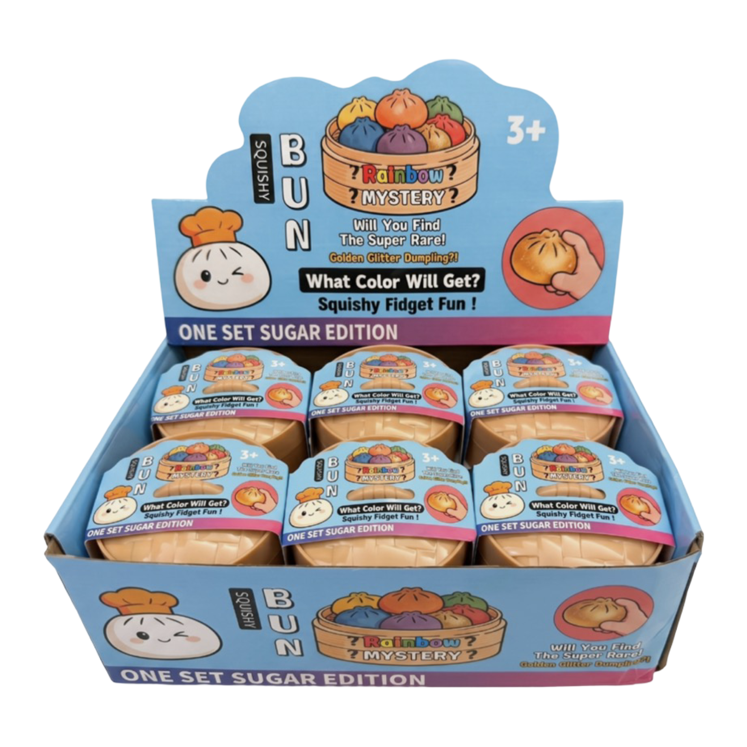 Mystery Squishy Dumpling - One Set Sugar Edition