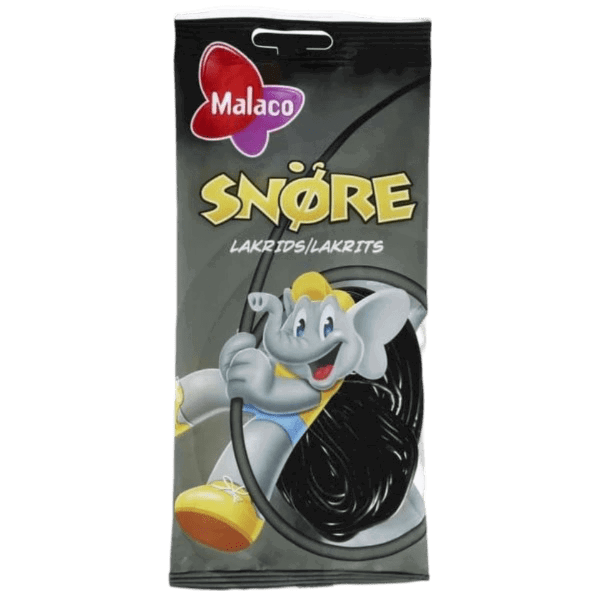 Malaco Snöre Lakrits 94 g BF Passerat