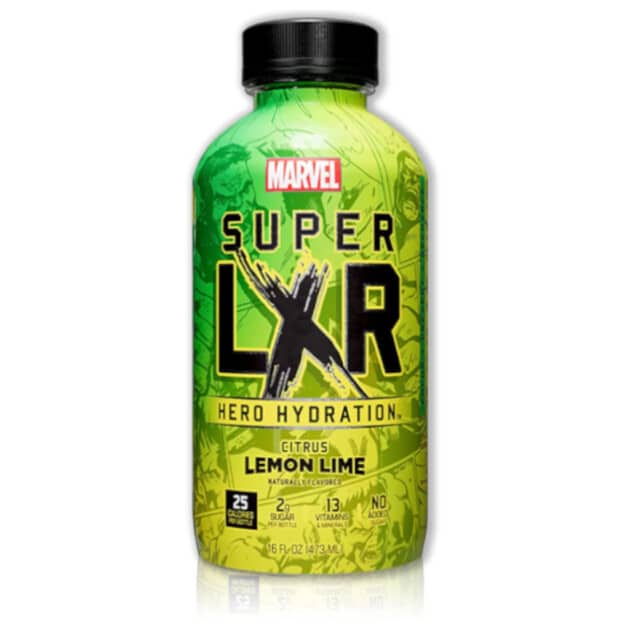 Marvel Super LXR Hero Hydration Lemon Lime 473 ml BF Passerat