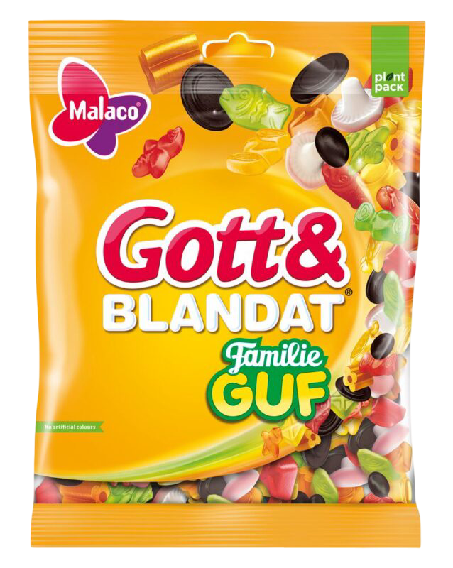 Malaco Gott & Blandat Familje Guf 480 g