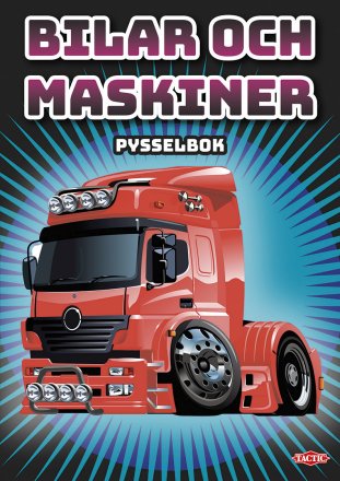 Bilar och Maskiner Pysselbok