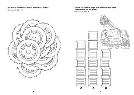 Bilar och Maskiner Pysselbok