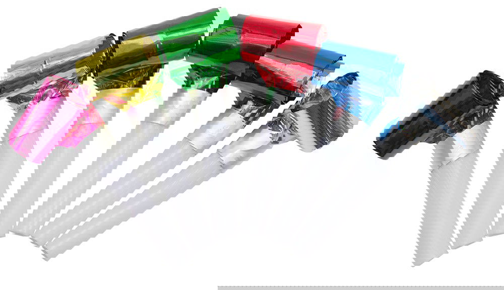 Blåsormar 6-Pack Metallisk Mix