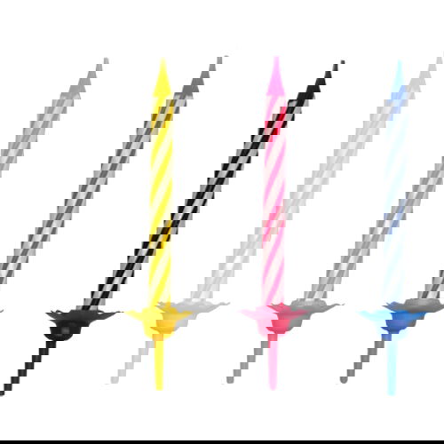 Tårtljus 24-Pack (Välj Färg)