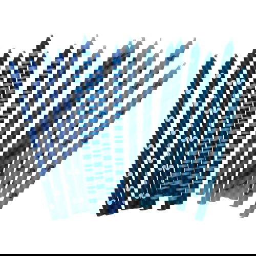 Tårtljus Mixad 16-Pack (Välj Blå eller Rosa)