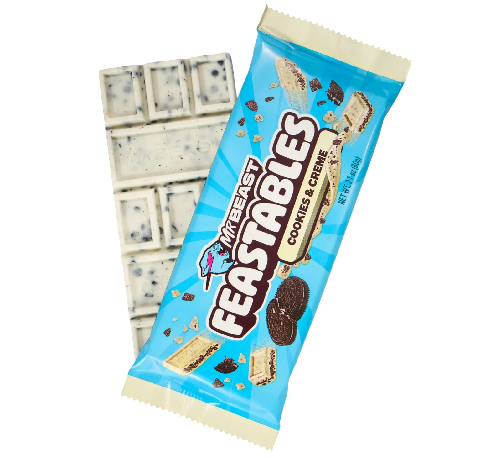 Mr Beast Feastables - Cookies & Creme 60 g