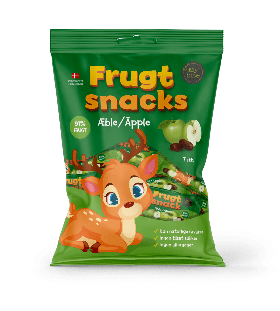 Frukt Snacks Mybite Äpple 100 g
