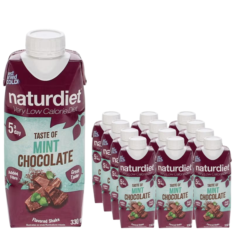 Naturdiet Mint Chocolate 12 x 330 ml