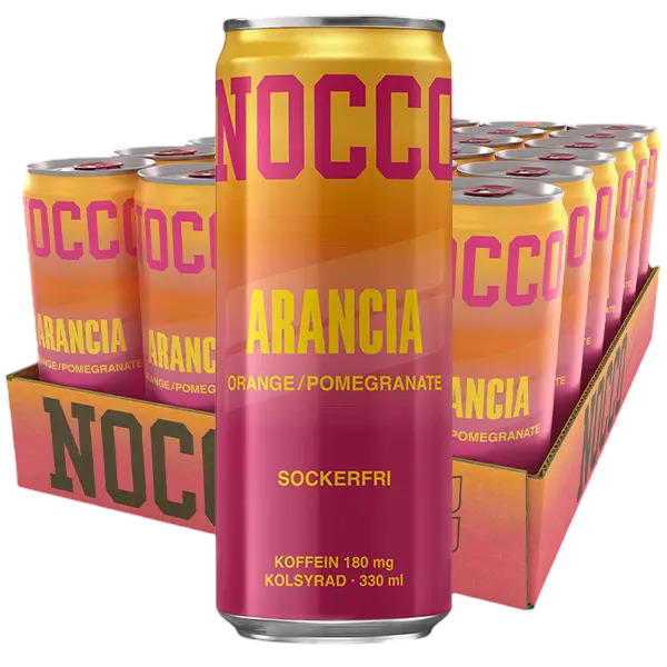 Nocco Arancia Orange/Pomegranate 24 x 330 ml