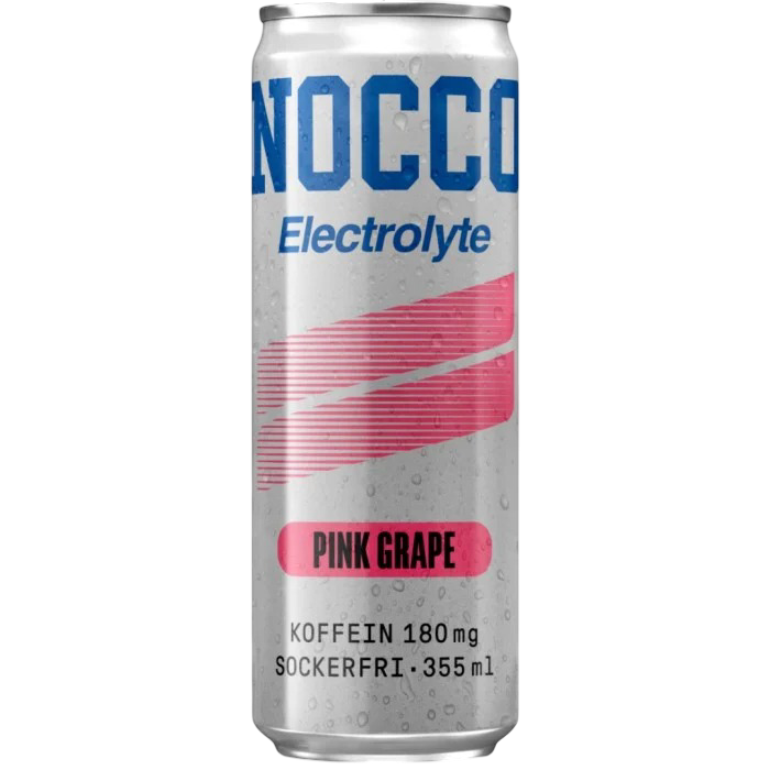 NOCCO Electrolyte Pink Grape 355 ml