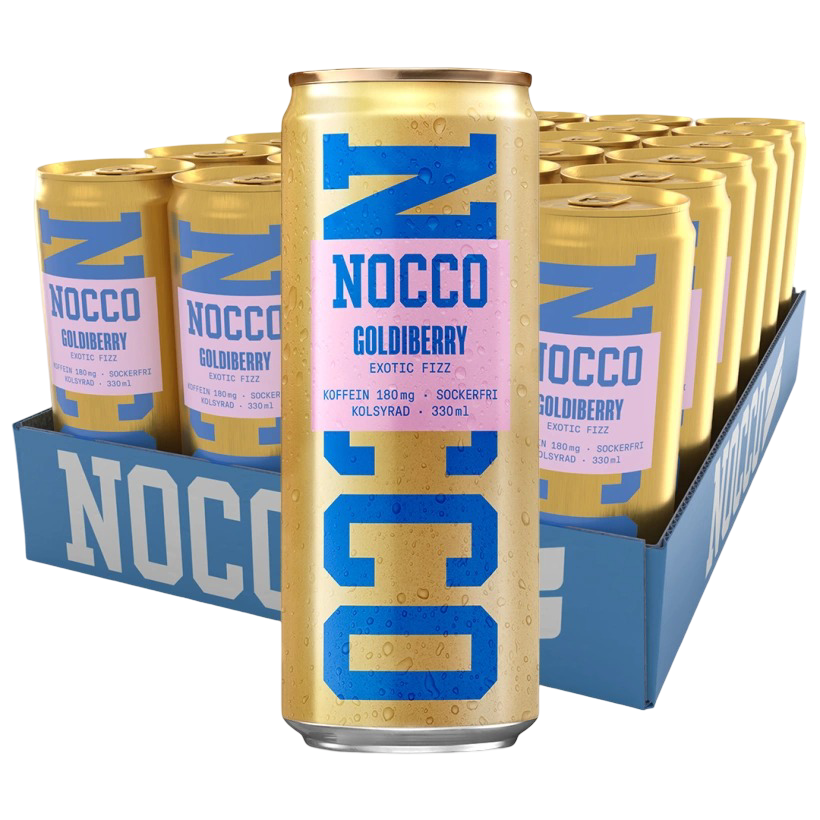 NOCCO Goldiberry 24 x 330 ml