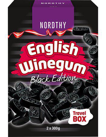 Nordthy English Winegum Black Edition 600 g