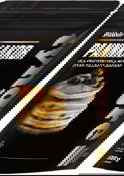 Tyngre Pannkakor Blåbär 500 g