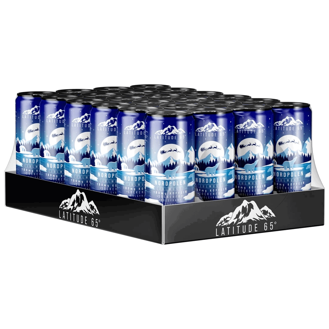 Latitude 65 Nordpolen Julmust 24 x 330 ml